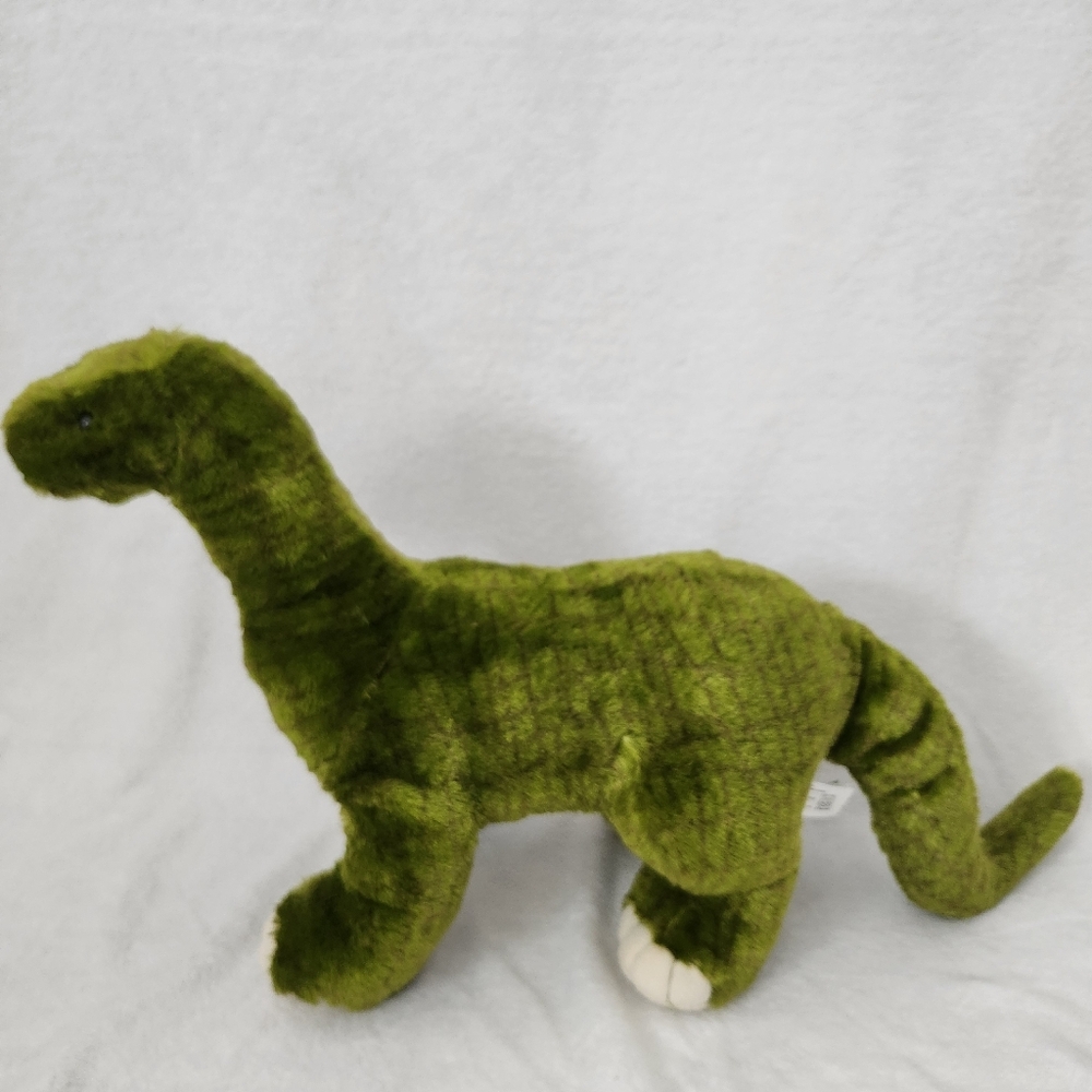 FIESTA Dinosaur Plush 27" Soft Toy Stuffed Animal Earthy Olive Green Collectible